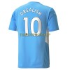 Original Fußballtrikot Manchester City Jack Grealish 10 Heimtrikot 2021-22 Für Herren